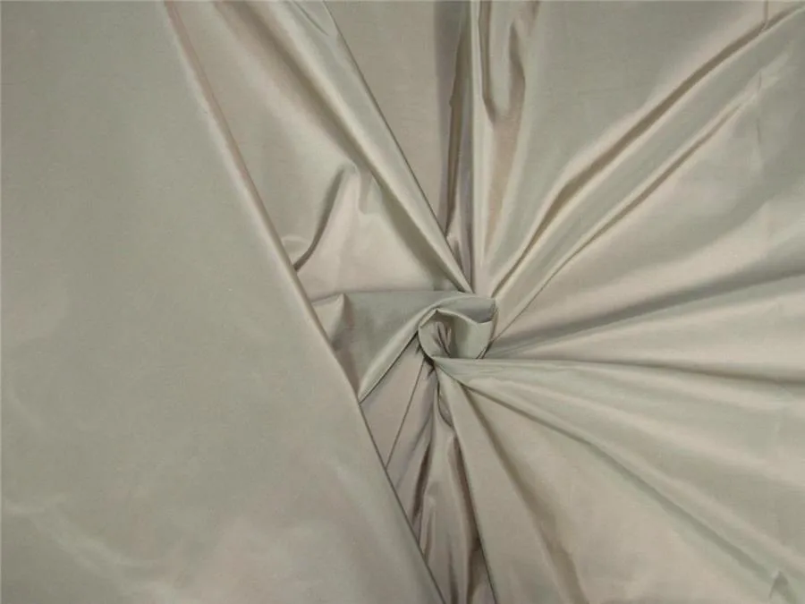 100% Pure silk taffeta fabric silver 54&quot; wide*TAF296