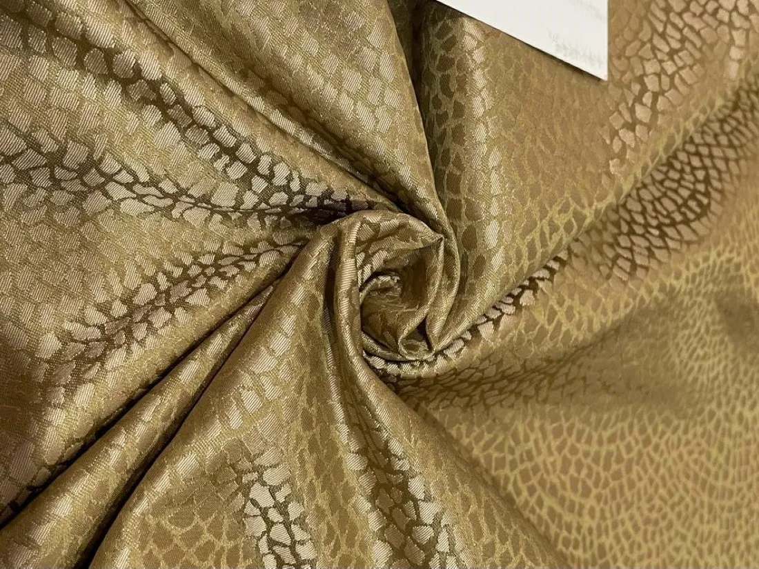 100% Silk taffeta Jacquard fabric 54" wide