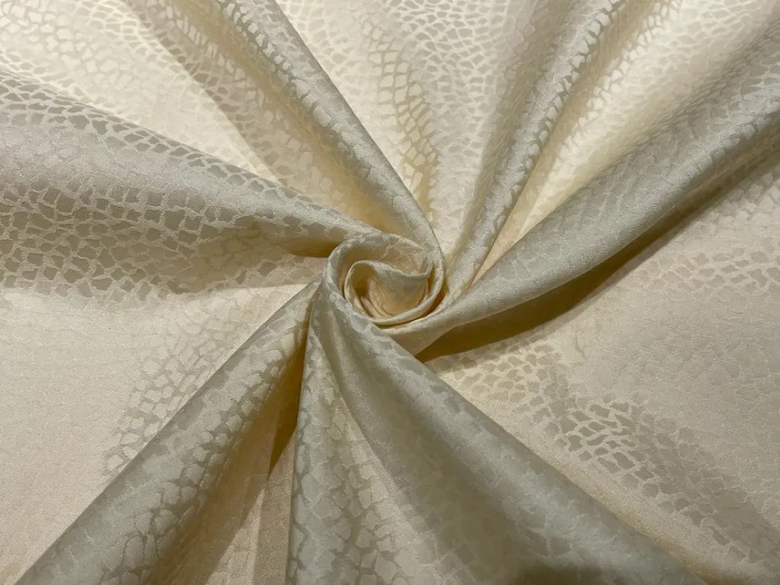 100% Silk taffeta Jacquard fabric 54" wide