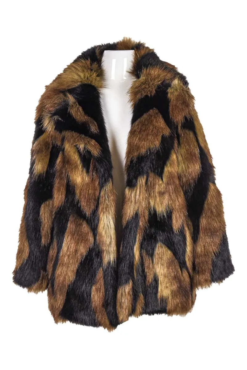 7 For All Mankind Faux Fur Coat