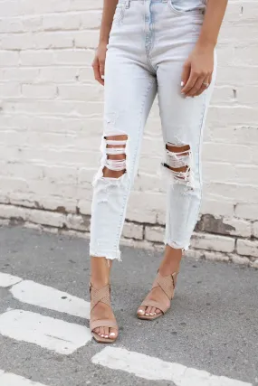 Alison  high rise mom jeans