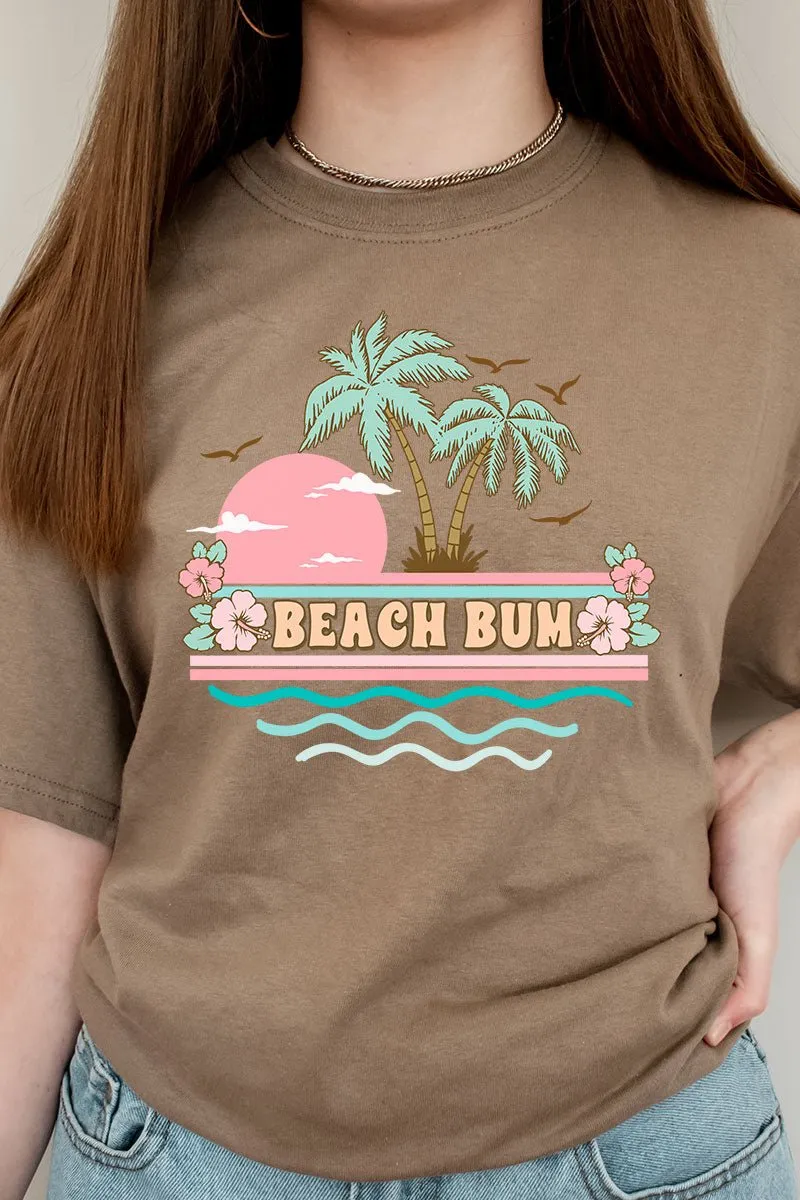 Beach Bum Short Sleeve Relaxed Fit T-Shirt