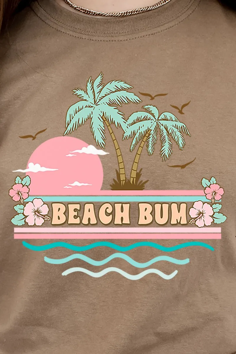 Beach Bum Short Sleeve Relaxed Fit T-Shirt