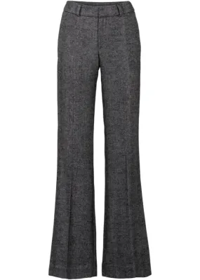 Bodyflirt mini wide leg trousers, gray