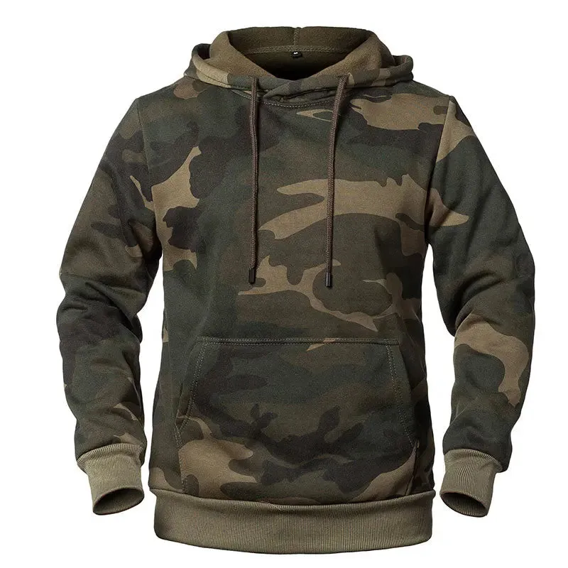 Camouflage Hoodies MenFashion Sweatshirt Male Camo Hoody Hip Autumn Winter Military Hoodie Mens Clothing