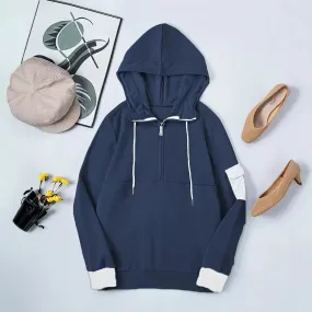 Casual Versatile Slimming Hooded Sweater