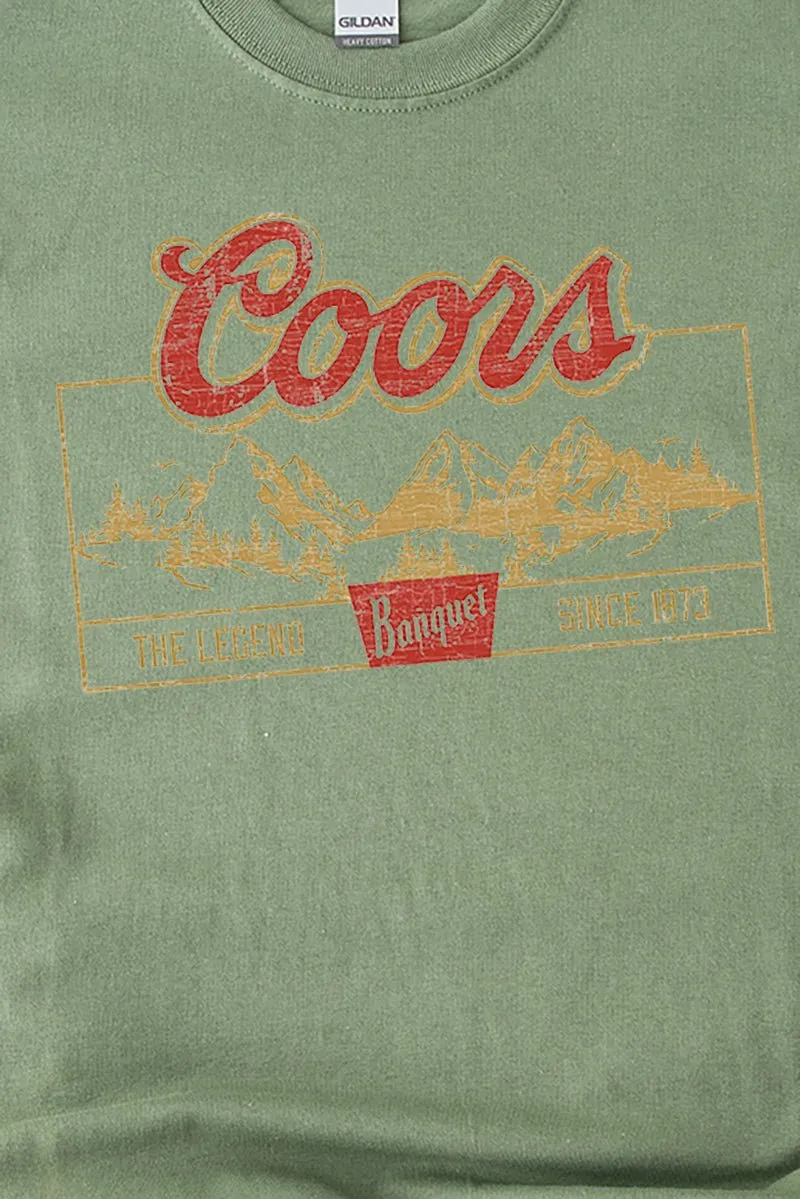 Coors Mountains Short Sleeve Relaxed Fit T-Shirt