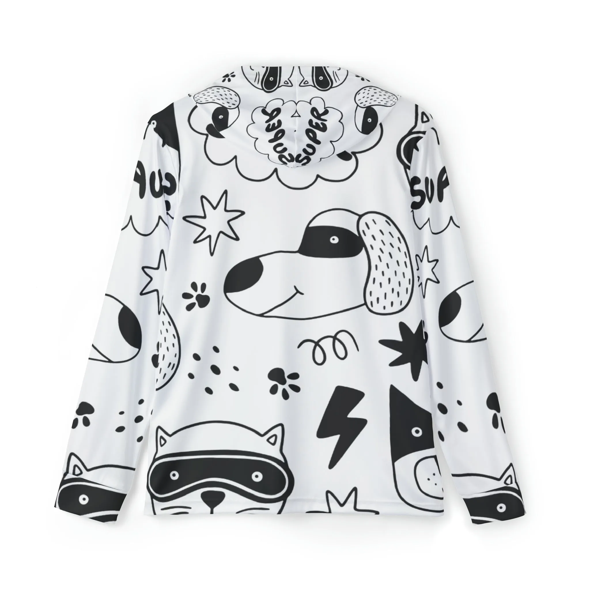 Doodle Dogs & Cats - Men's Sports Warmup Hoodie