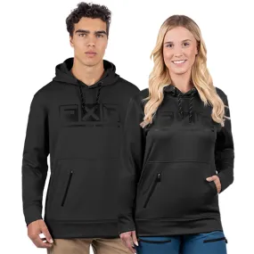 FXR Unisex Podium Tech PO Hoodie Asphalt/Black