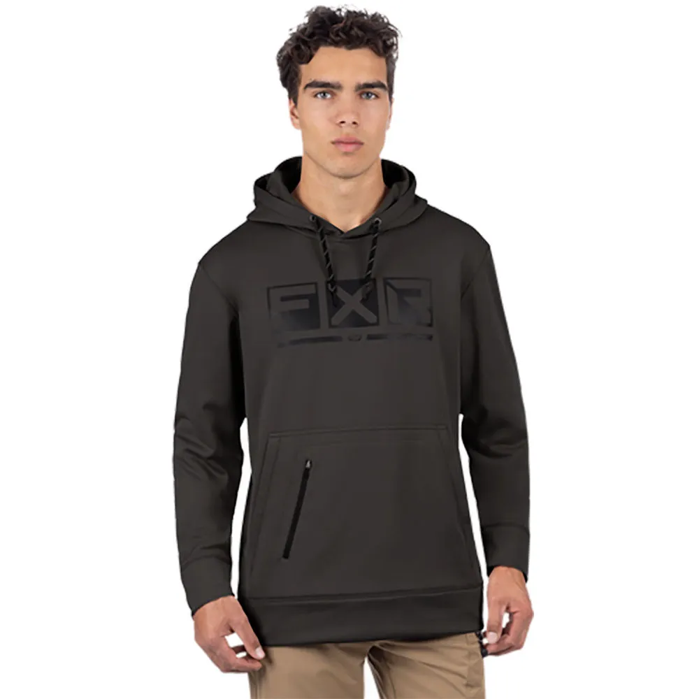 FXR Unisex Podium Tech PO Hoodie Asphalt/Black