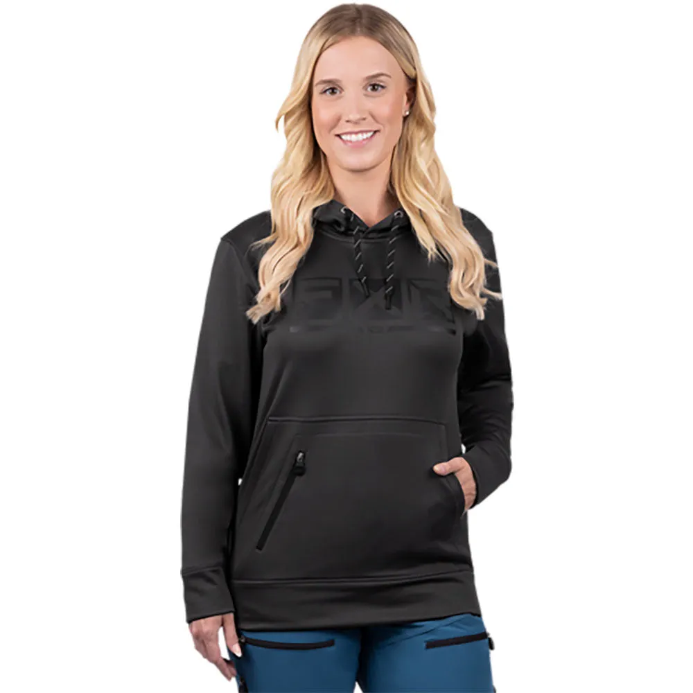 FXR Unisex Podium Tech PO Hoodie Asphalt/Black