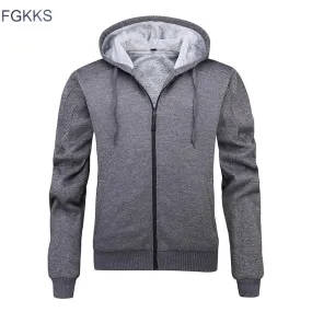 Gray Mens Hooded Sweatshirts