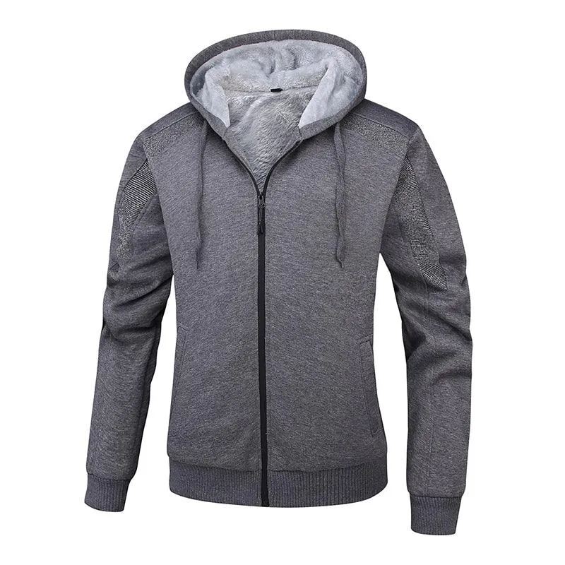 Gray Mens Hooded Sweatshirts