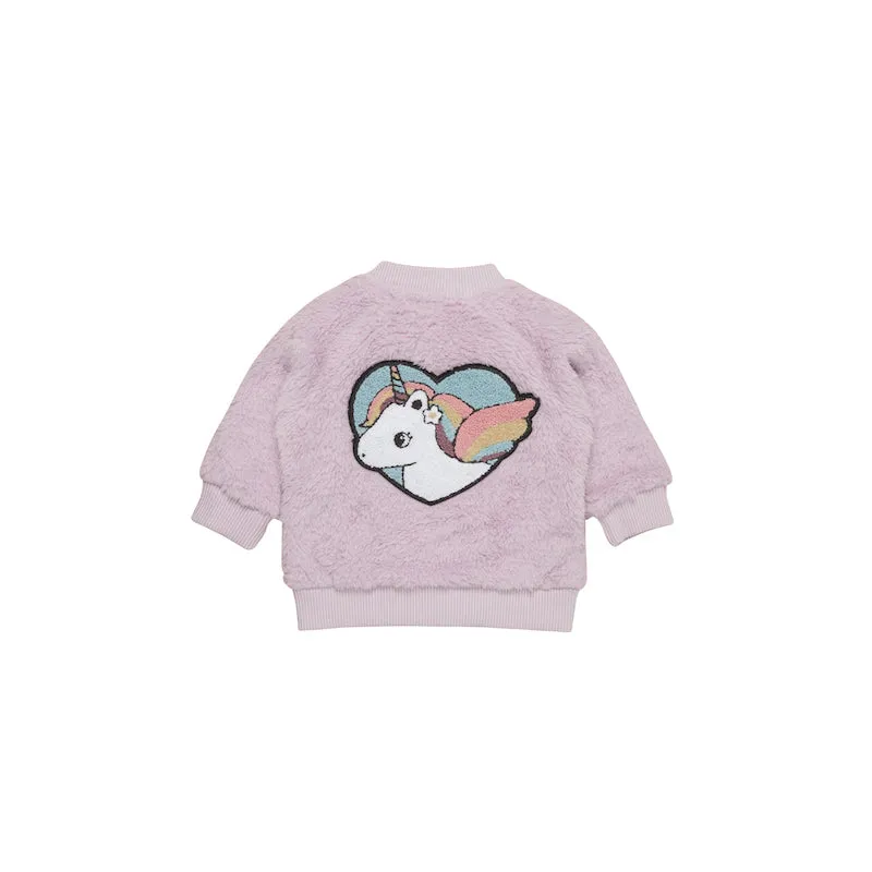 Huxbaby Unicorn Fur Jacket