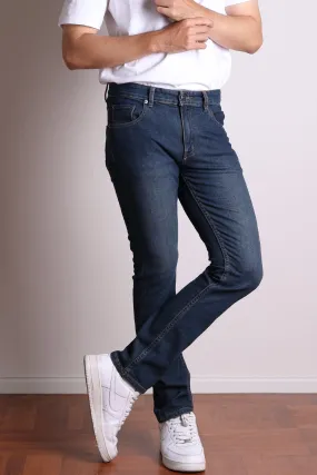 Jack Russel - Men Jeans - Klassik J-1185 Slim Fit Jet Blue