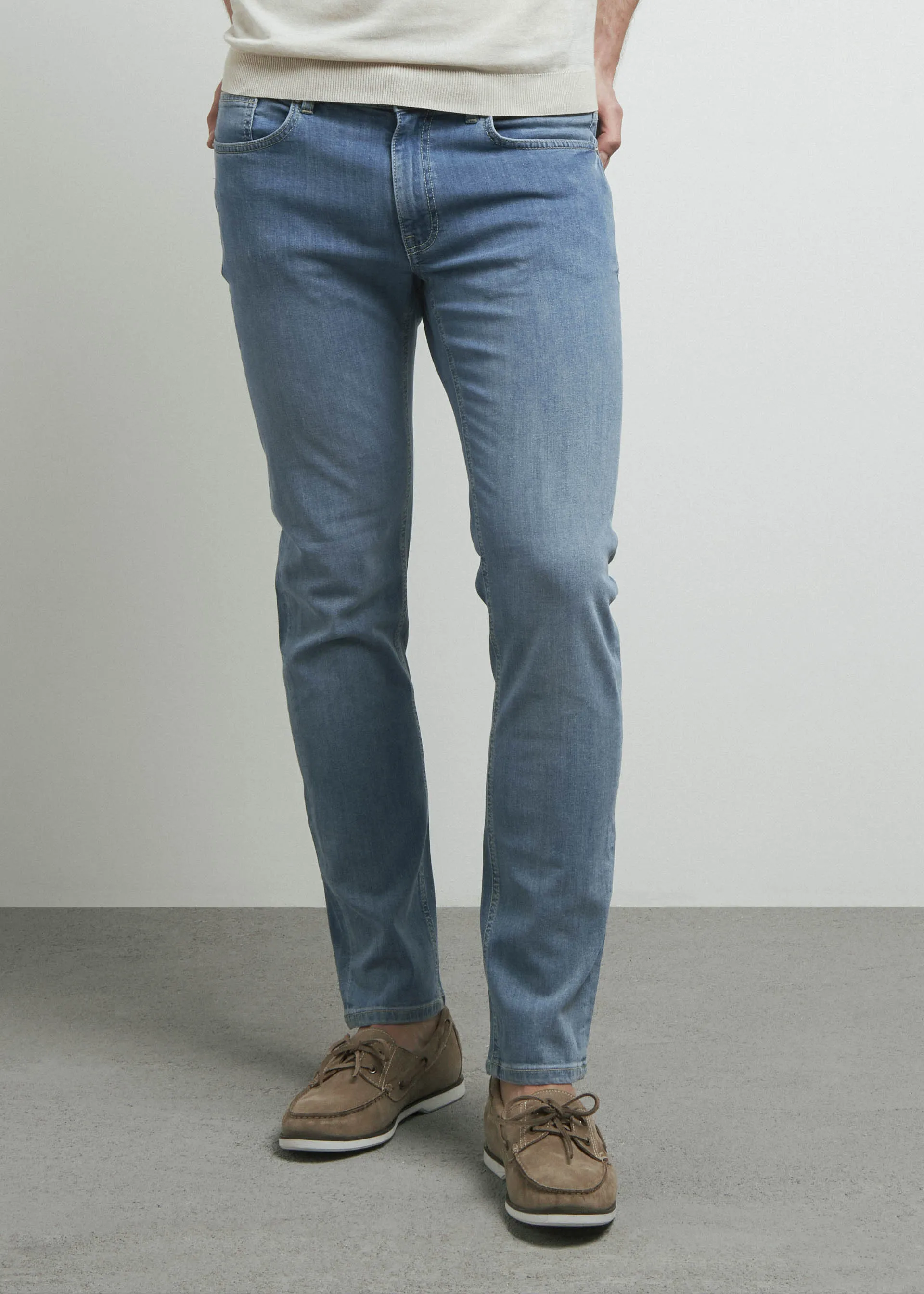 Jeans slim effetto lavato