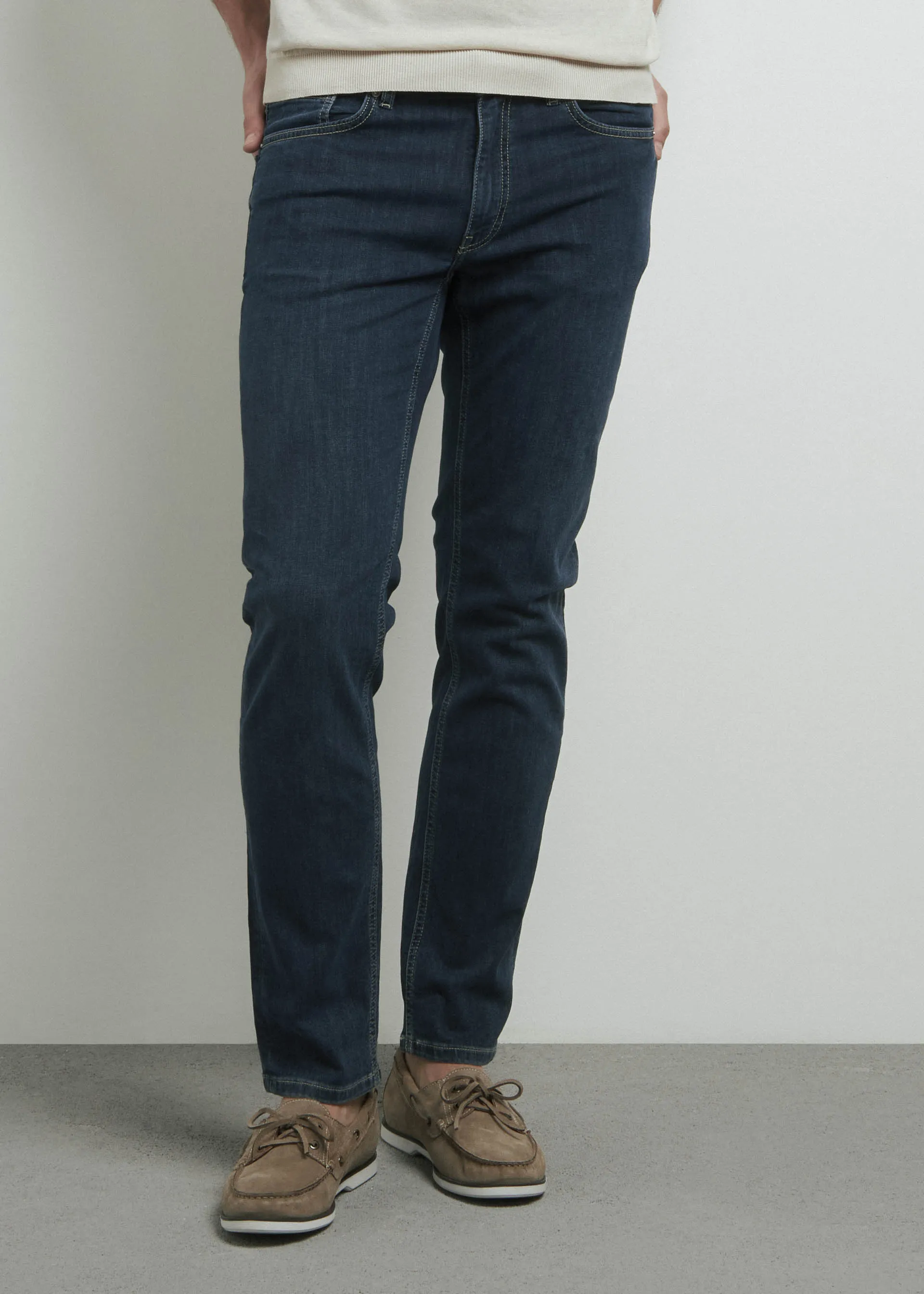 Jeans slim effetto lavato