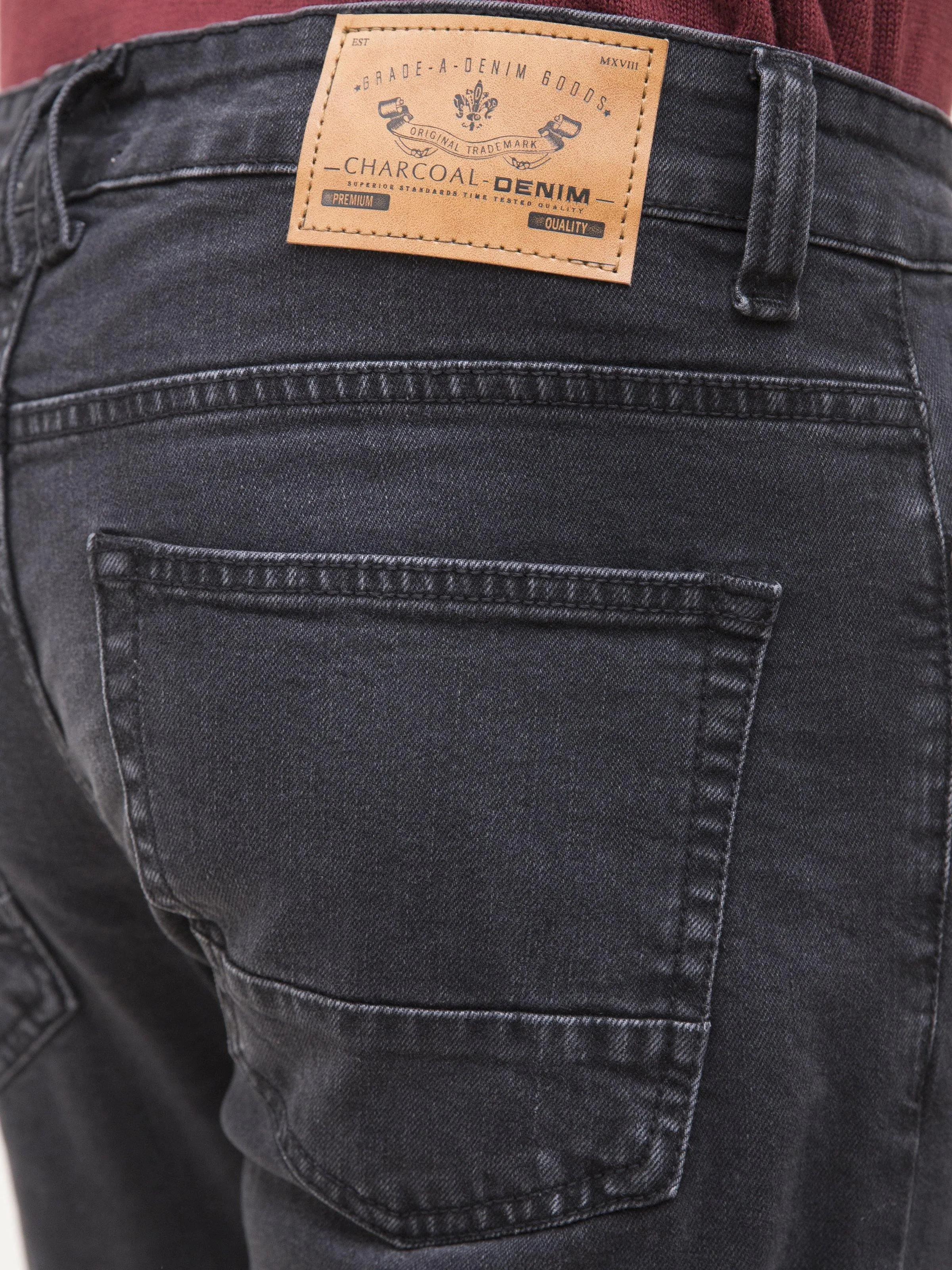 JEANS SLIM FIT DARK GREY