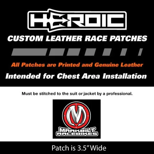 Leather Printed Patches - Markbilt