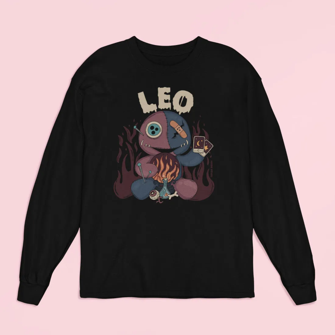 Leo Voodoo Doll Long Sleeve Shirt