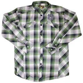 Live Mechanics Trailmaster Long Sleeve Shirt Medieval Green