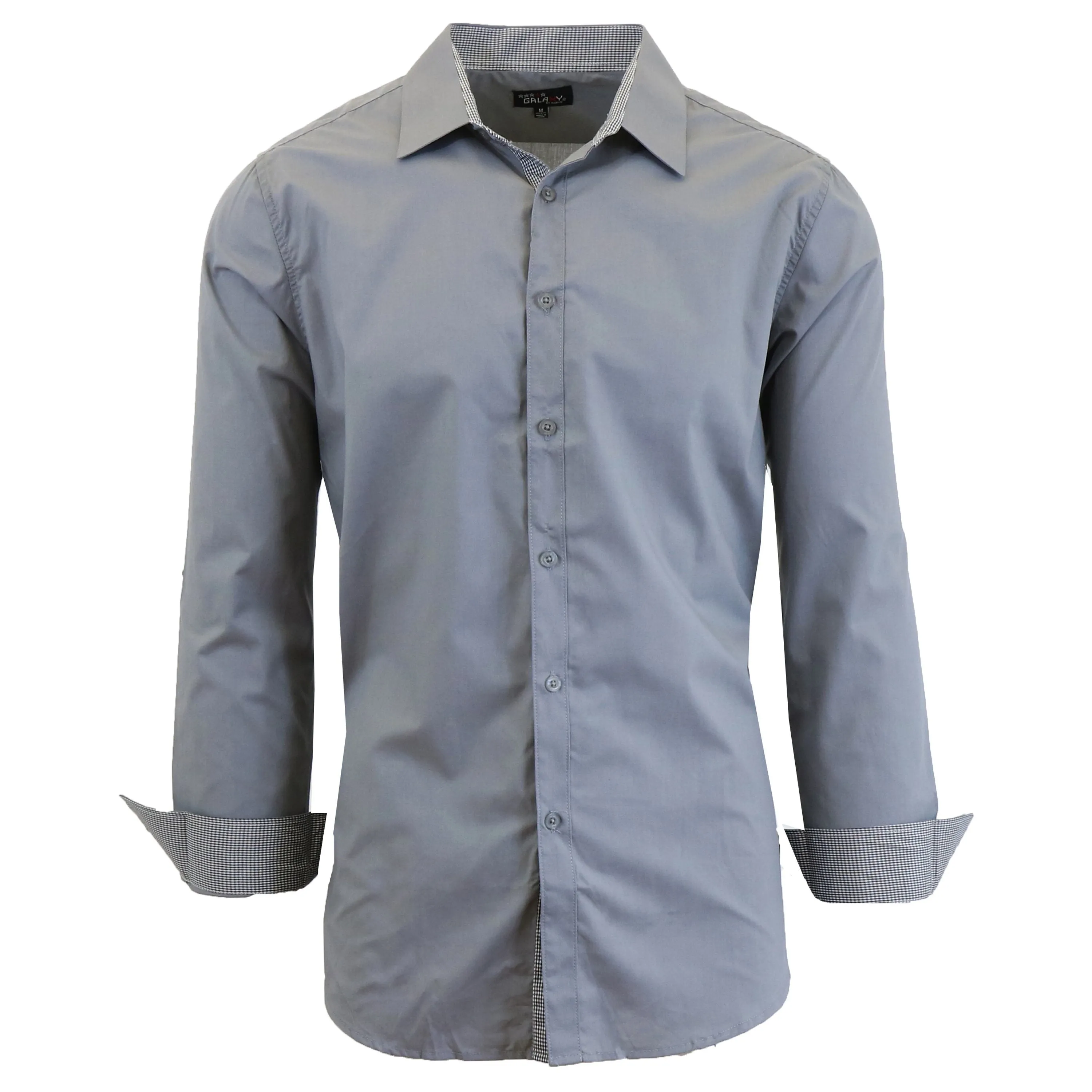 Mens Long Sleeve Dress Shirt