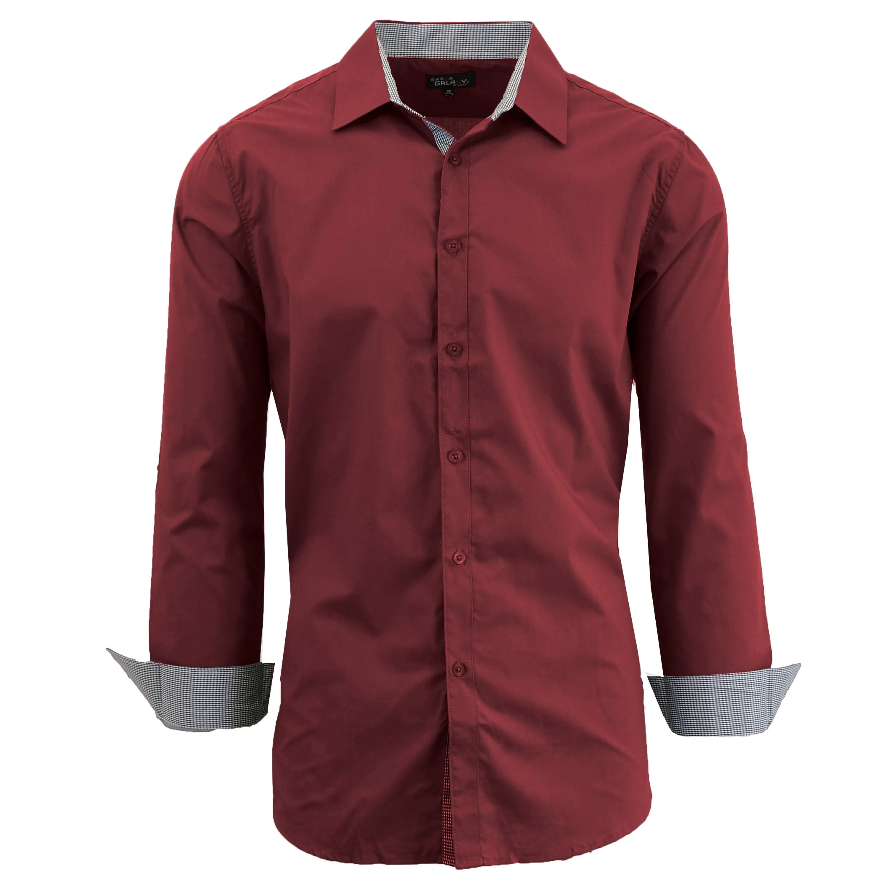 Mens Long Sleeve Dress Shirt