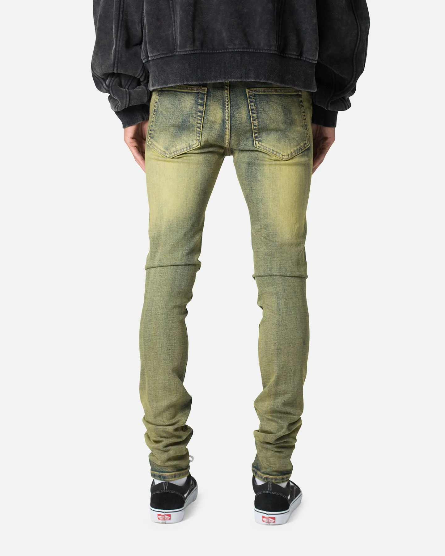 MNML X609 Algae Skinny Denim Jeans Green