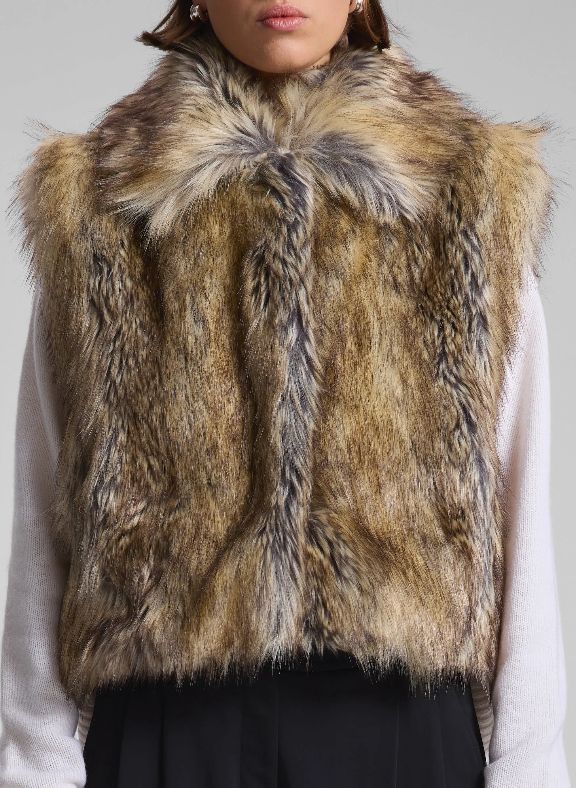 Naya Faux Fur Vest