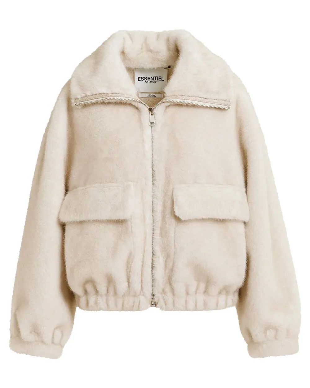 Off White Genz Faux Fur Jacket