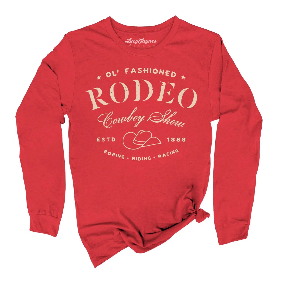 Old Fashioned Rodeo Long Sleeve Tee