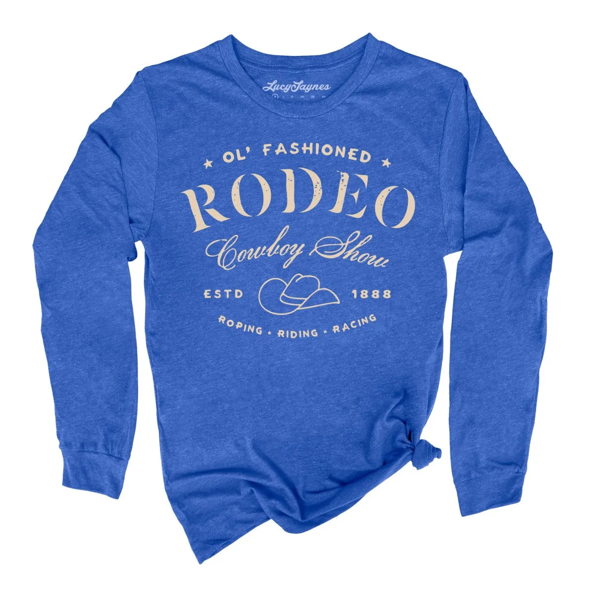 Old Fashioned Rodeo Long Sleeve Tee