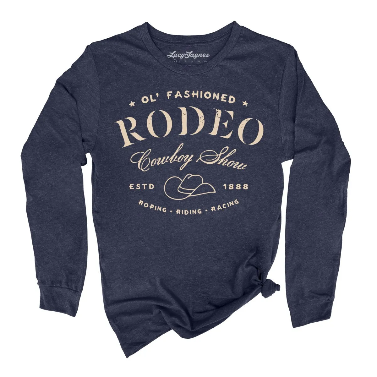 Old Fashioned Rodeo Long Sleeve Tee