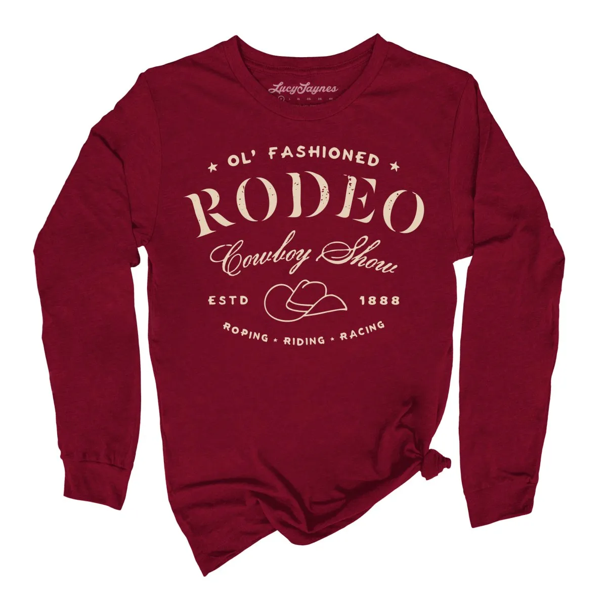 Old Fashioned Rodeo Long Sleeve Tee