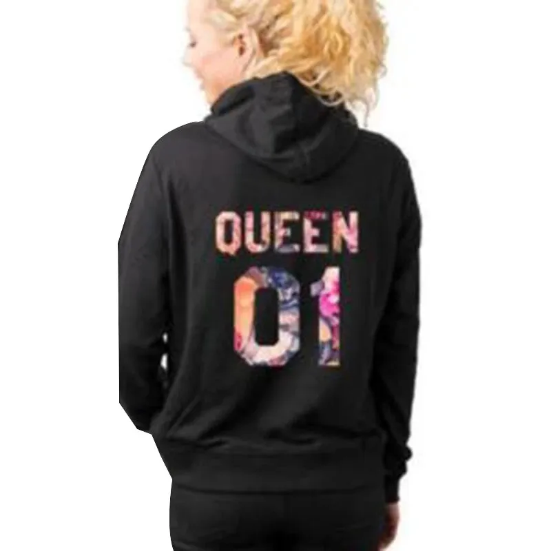 OMSJ Couples King Queen Hoodie