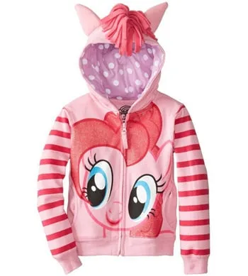 Pony Spring Casual Full Sleeve Hoodies For Girls Kids