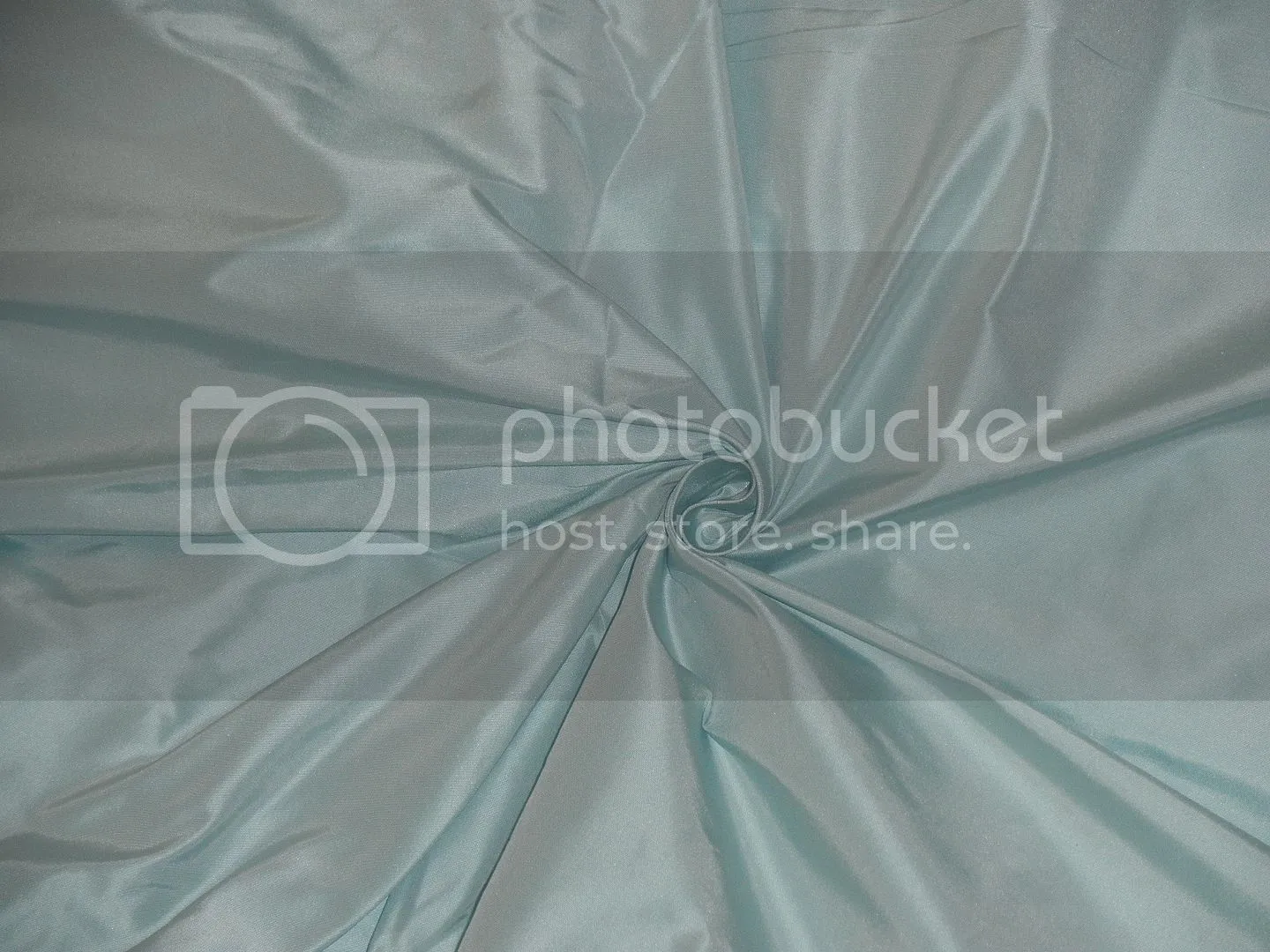 Pure SILK TAFFETA fabric Blue x Ivory Shot color #TAF193 54&quot; wide