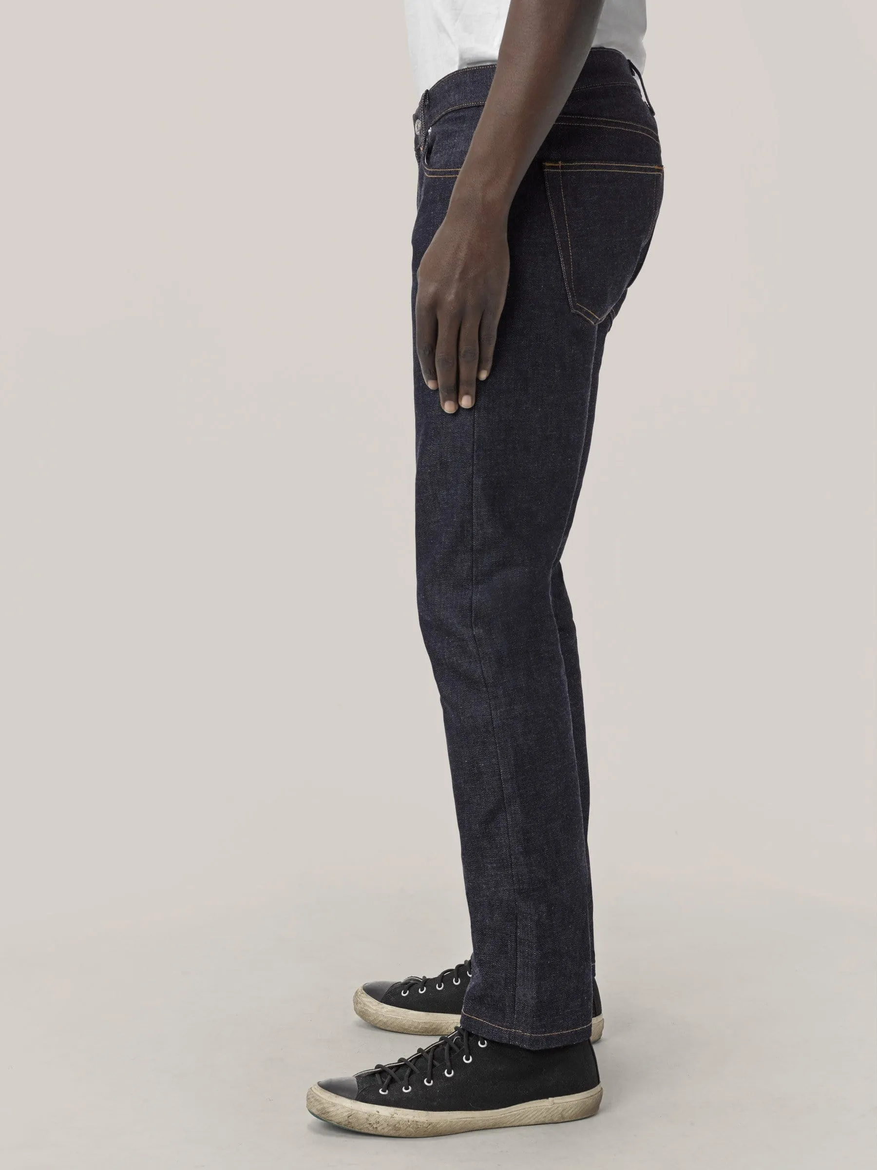 Raw Selvedge Maverick Slim Jean