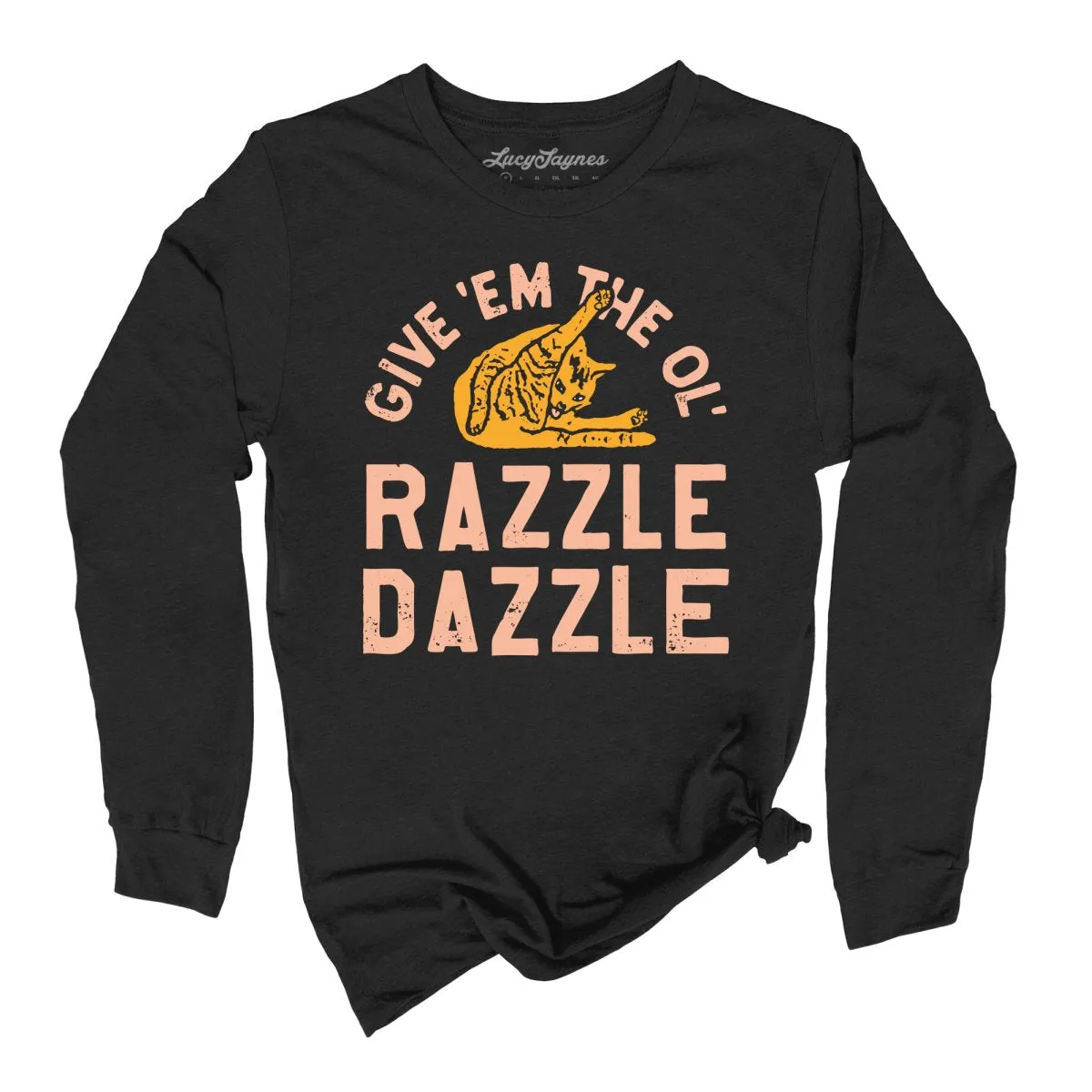 Razzle Dazzle Long Sleeve Tee