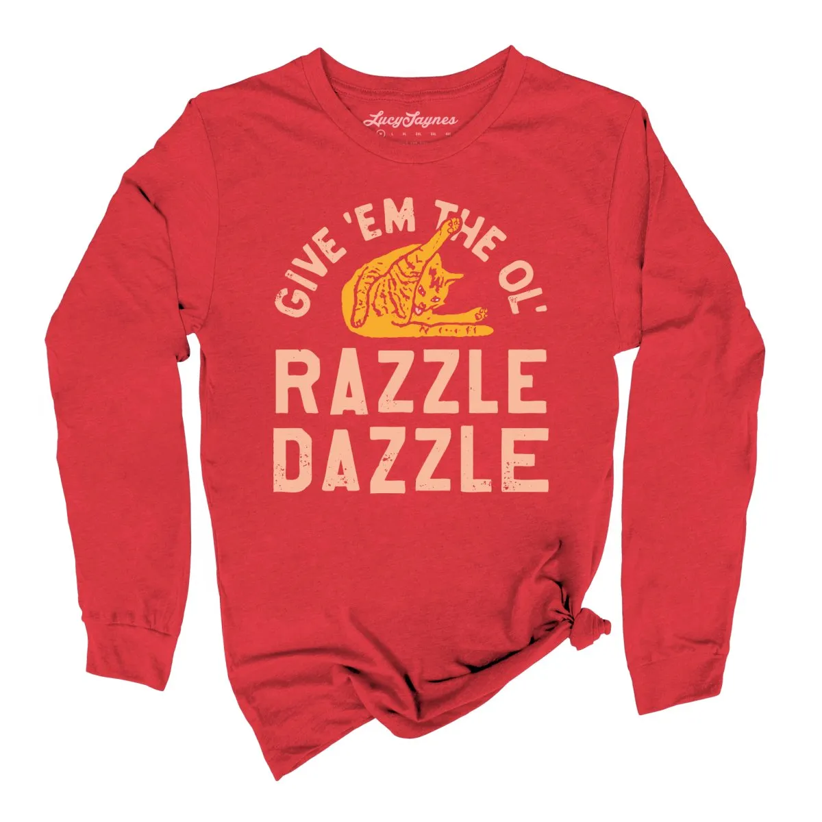 Razzle Dazzle Long Sleeve Tee