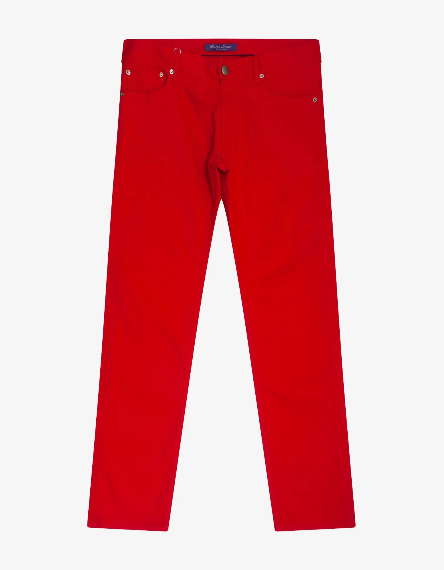 Red Slim Fit Jeans -