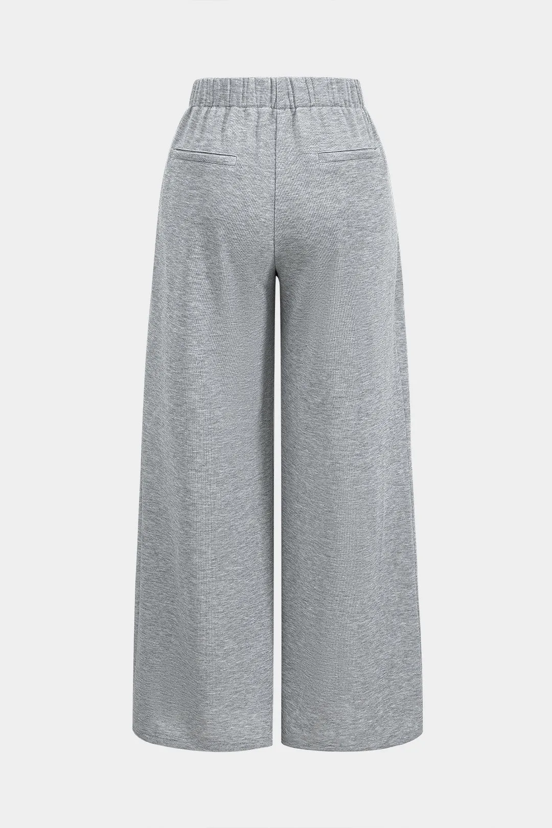 Ruched Wide Leg Trousers