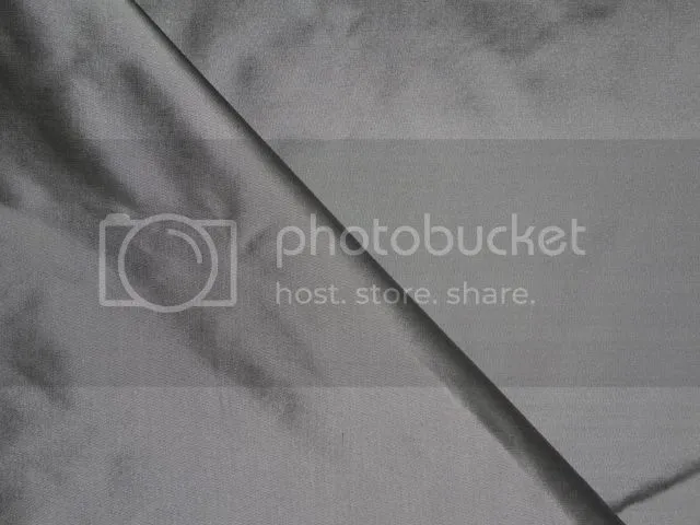 SILK TAFFETA FABRIC Iridescent Silver x Black Shot colour iridescent 54&quot; wide