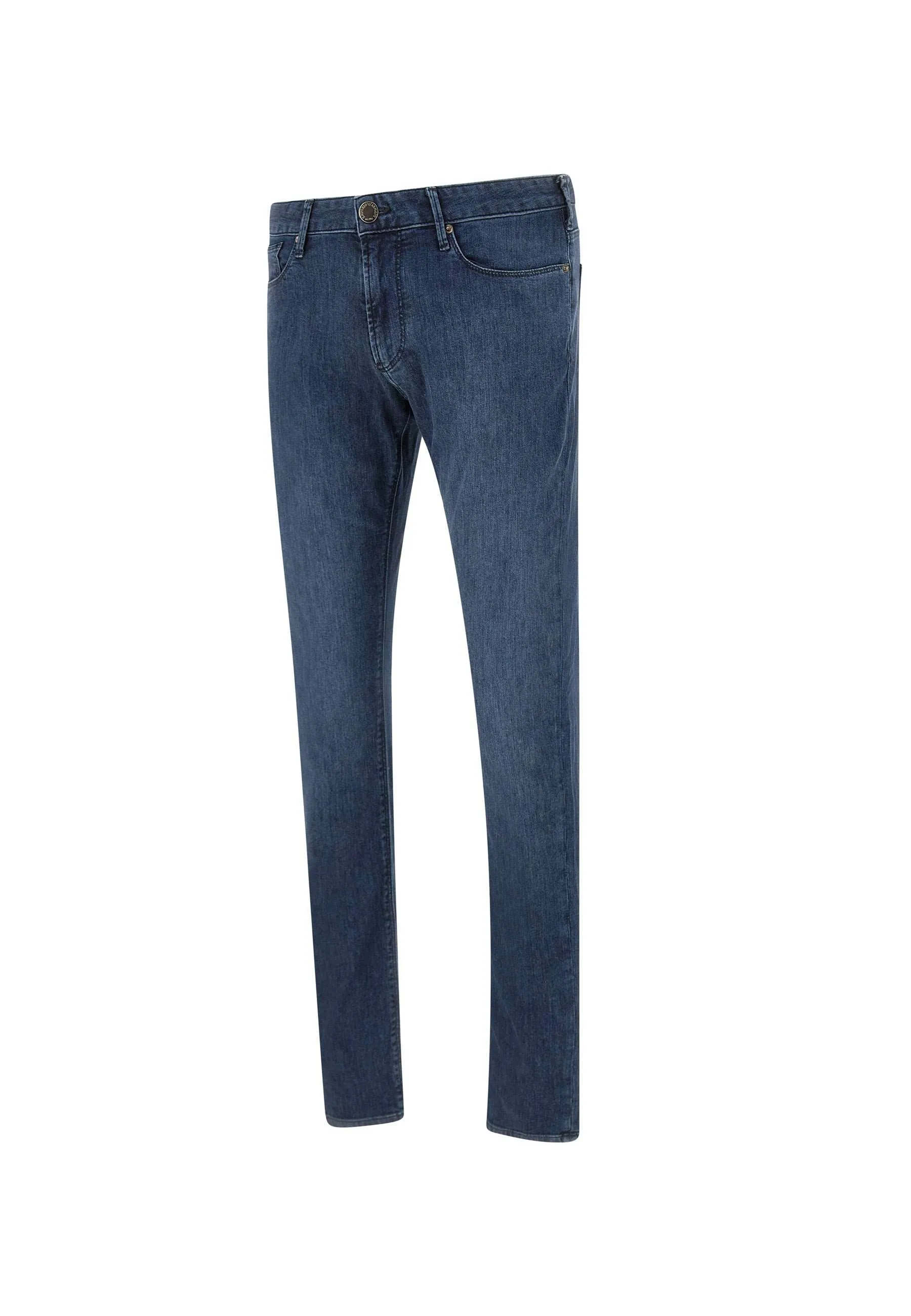 Slim Fit Dark Blue Jeans