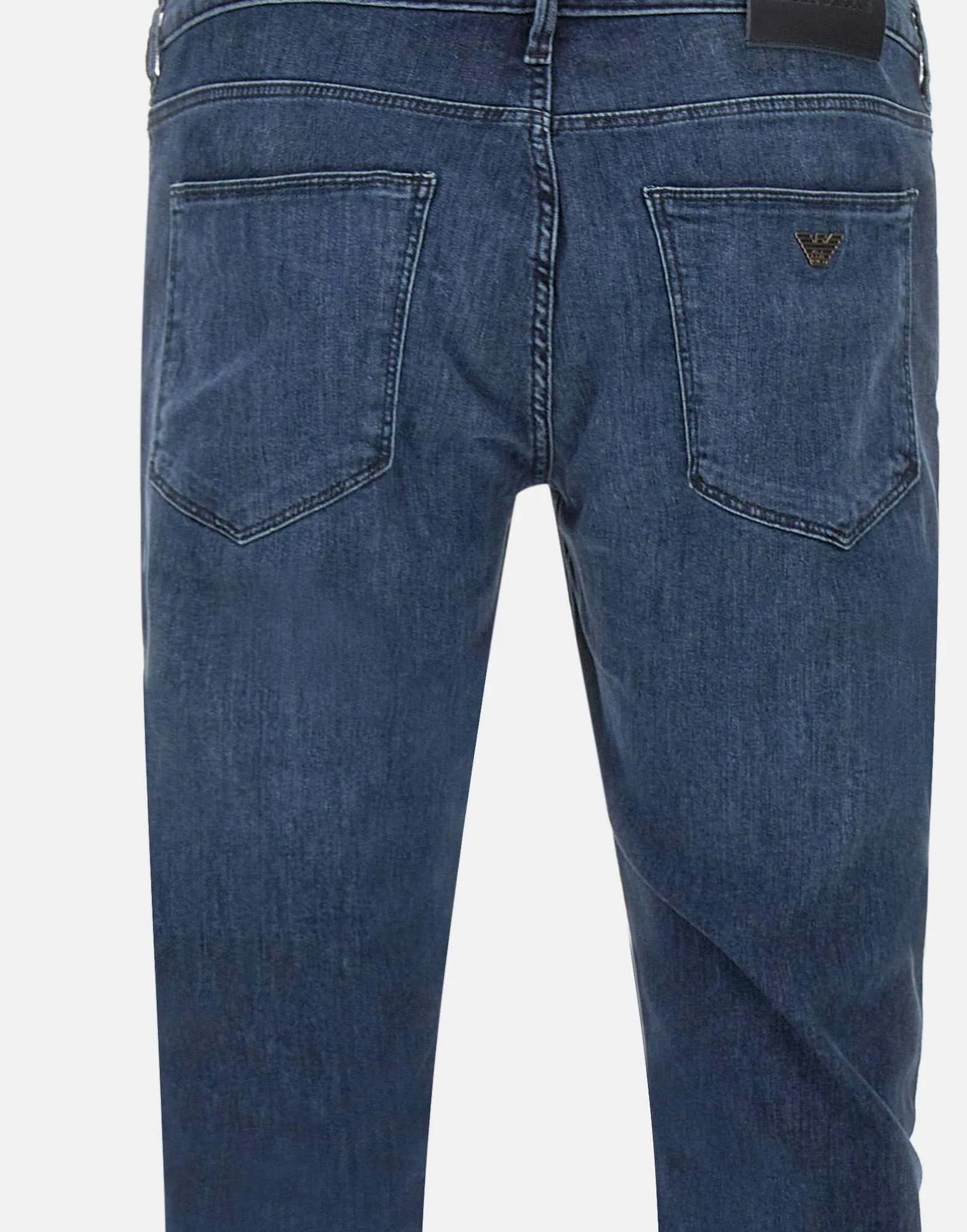 Slim Fit Dark Blue Jeans