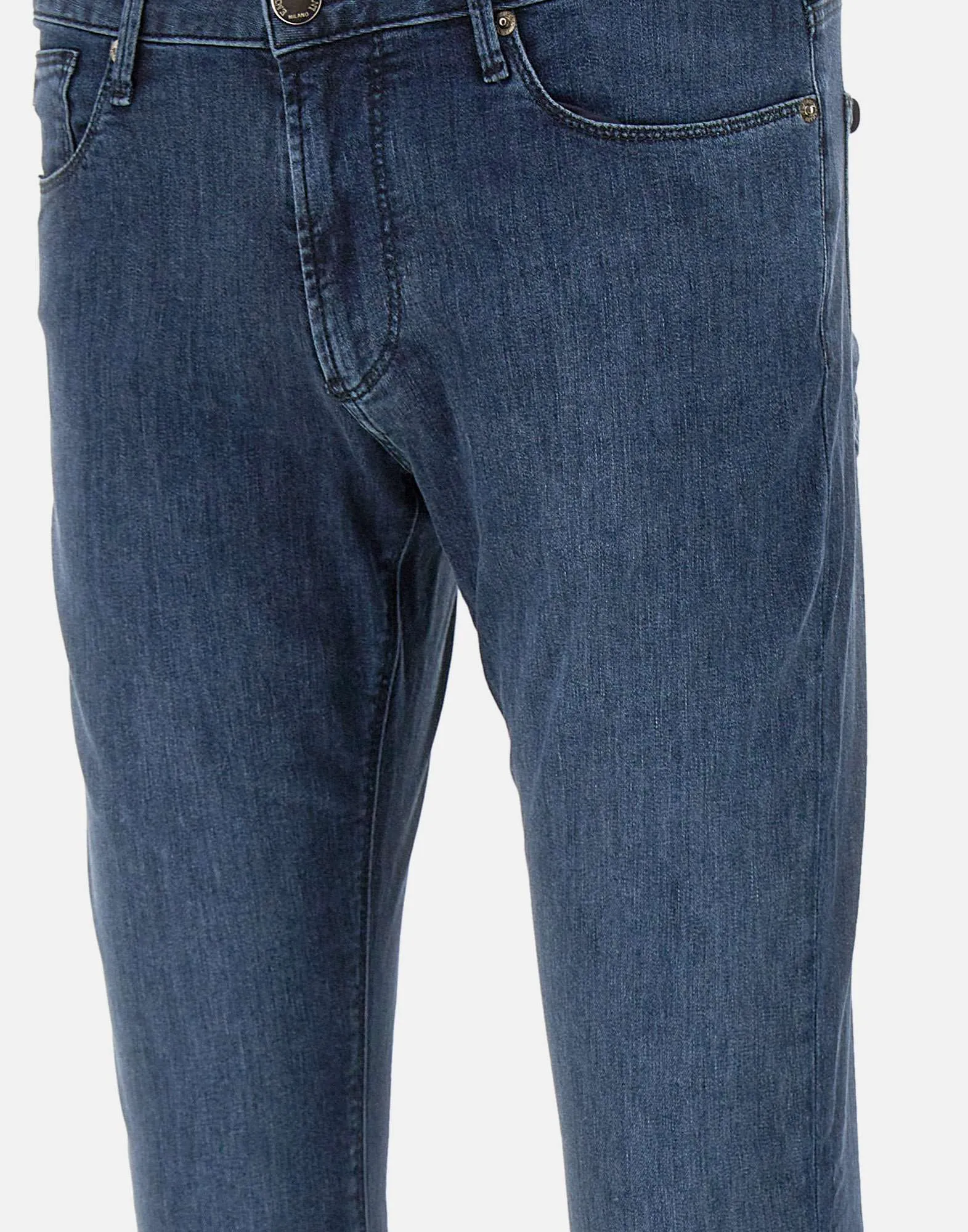 Slim Fit Dark Blue Jeans