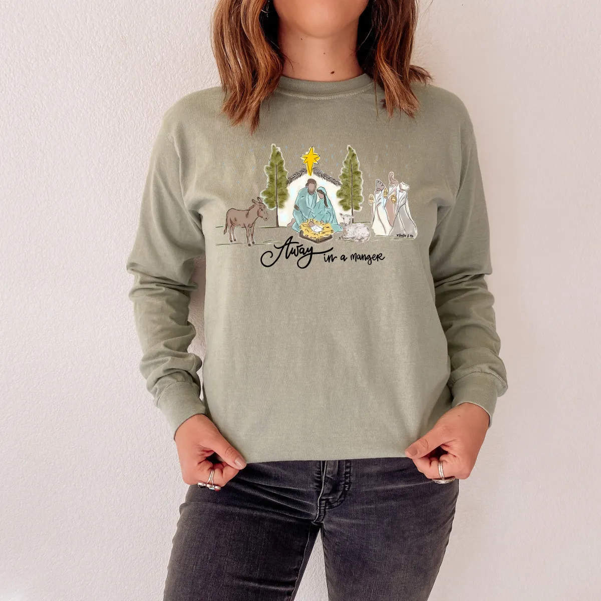 Starry Night Nativity T-Shirt