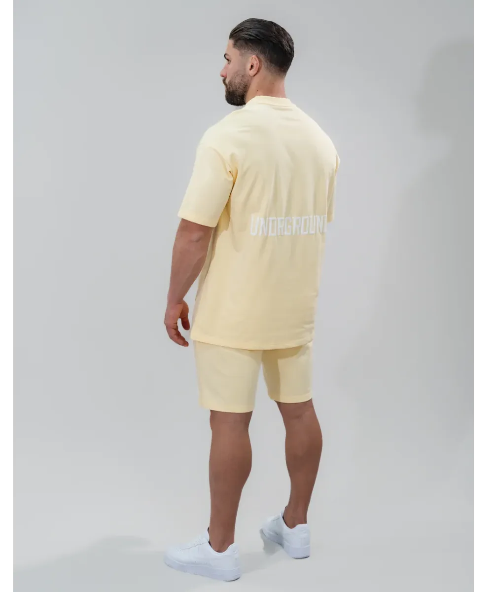 UNDRGROUND Relaxed Fit Tee (Mellow Yellow)