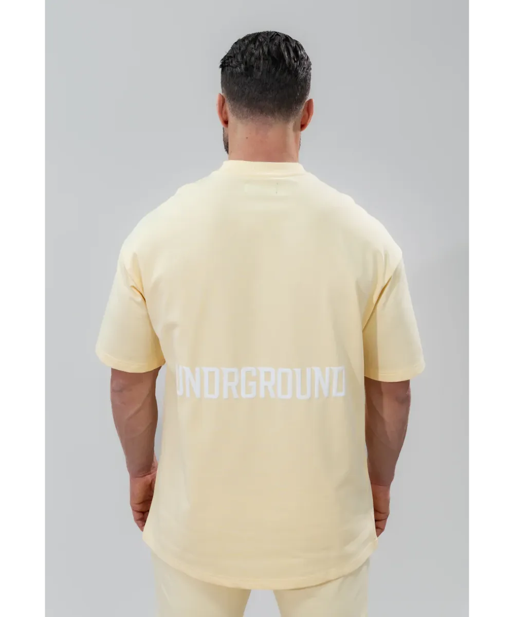 UNDRGROUND Relaxed Fit Tee (Mellow Yellow)