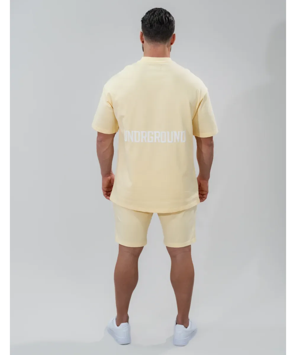 UNDRGROUND Relaxed Fit Tee (Mellow Yellow)